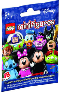 LEGO MINIFIGURES 71012 DISNEY SERIES 1.  COMPLET OF 18.