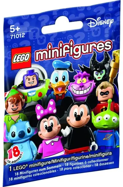 MINIFIGURES DISNEY SERIES 1. COMPLET OF 18 MINIFIGURES. Never been played with each figure comes ass...