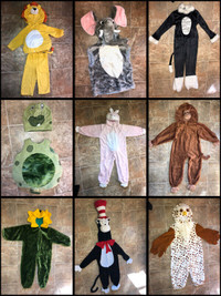 HALLOWEEN COSTUMES! All sizes to adult ($15-$25)