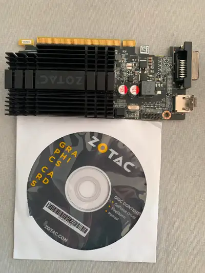 Carte graphique GeForce ZOTAC GT 710 2 GB Graphic Card, View more