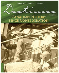 Book Destinies: Canadian History Since Confederation