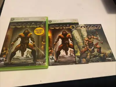 Like New Complete + Comic Book Conan Xbox 360 $49, View more
