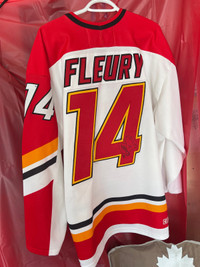 CCM Calgary Flames Blasty Horse Head NHL Jersey Vintage Black Alternate XXL  2XL