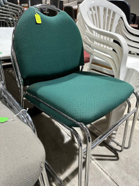 Matching Metal/cloth reception chairs, sets