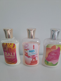 3 Bath and Body Works Lotions