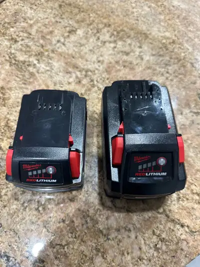 2 batteries milwaukee, View more