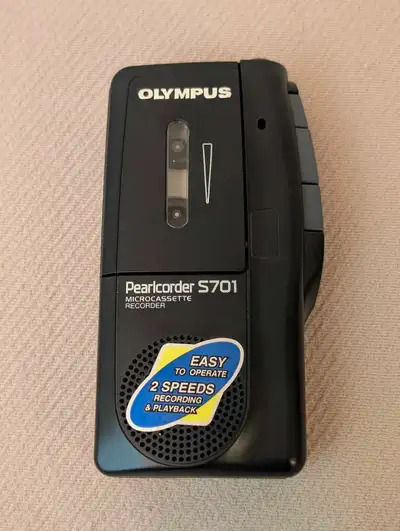 Olympus S701 voice recorder micro cassette recorder, View more