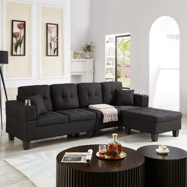 Unbeatable Sale Limited Time Offers L Sectional Sofa Seater Set in Couches & Futons in Kingston - Image 2