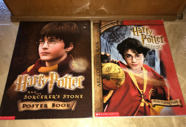 Harry Potter Book 1 Poster Book Book 2 Art & Coloring Book in Children & Young Adult in St. Catharines