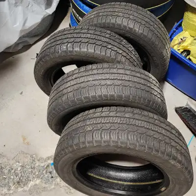 A set of four gently used Evergreen GT winter tires, sized at 185/60R15 84H. In Very Good Condition....