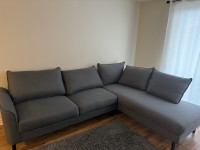 L-Shape Stretch couch sofa 