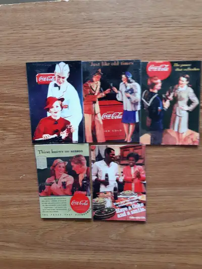 5 Aimant pour réfrigérateur Hommes et femmes coca-cola, View more