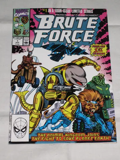 Marvel Comics Brute Force#s 1,2,3 & 4 set! comic book, View more