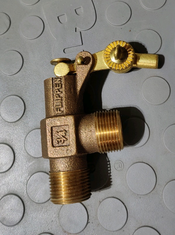 Watts ST750 Flippen 3/4 In Bronze Heavy Duty Float Valve Plumbing