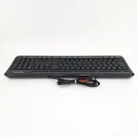 Microsoft Wired Computer Keyboard 400 W/Optical Mouse USB K5552