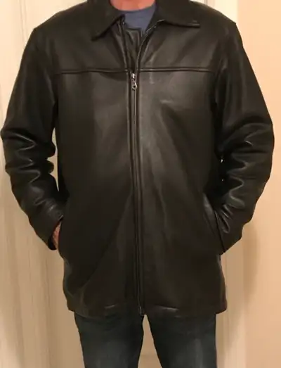 Danier Men’s Leather Jacket, View more