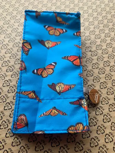 Monarch Butterfly Design, case only for "Tiny" Compact Folding Umbrella. Buyer collect, or will post...