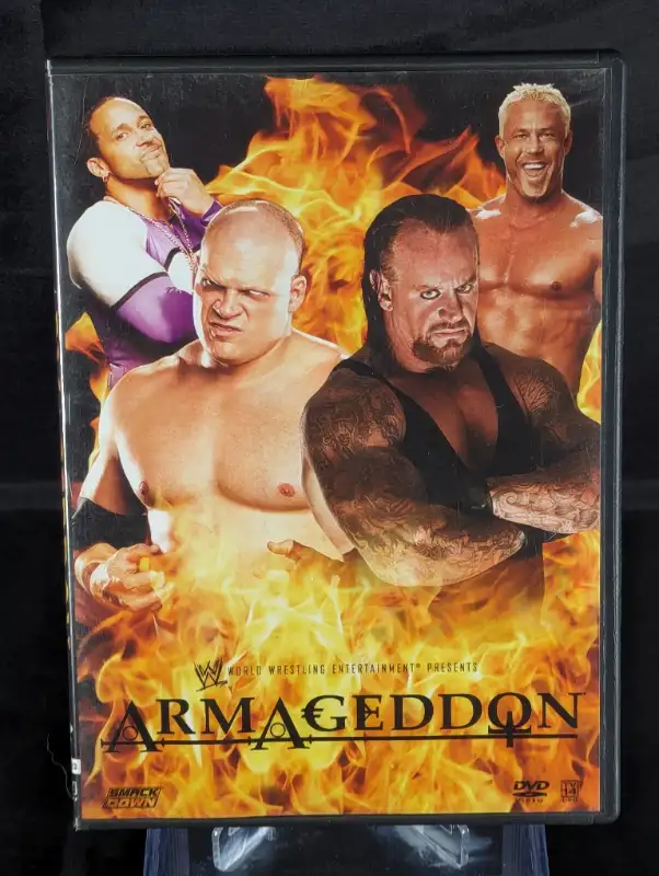 WWE Armageddon 2006 DVD - Batista/Cena vs King Booker/Finlay