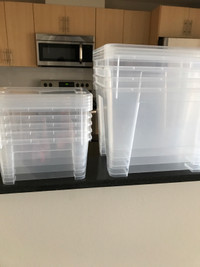 IKEA SAMLA Storage Boxes 