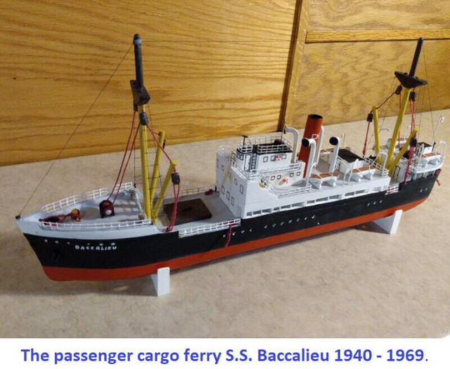 S.S. Baccalieu. in Arts & Collectibles in St. John's