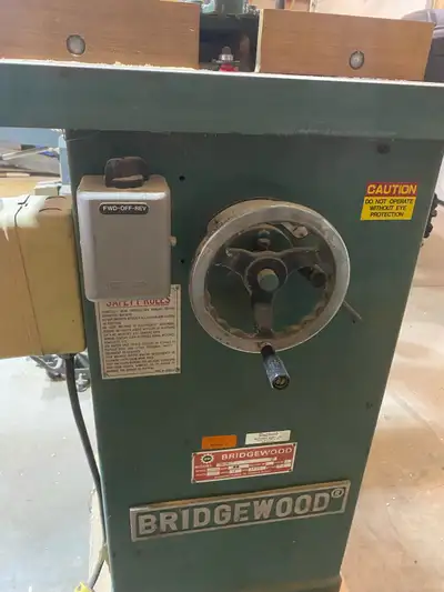 Bridgewood Shaper/router table, View more