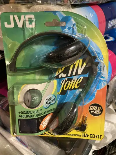 JVC HA-CD71F Headphones, View more