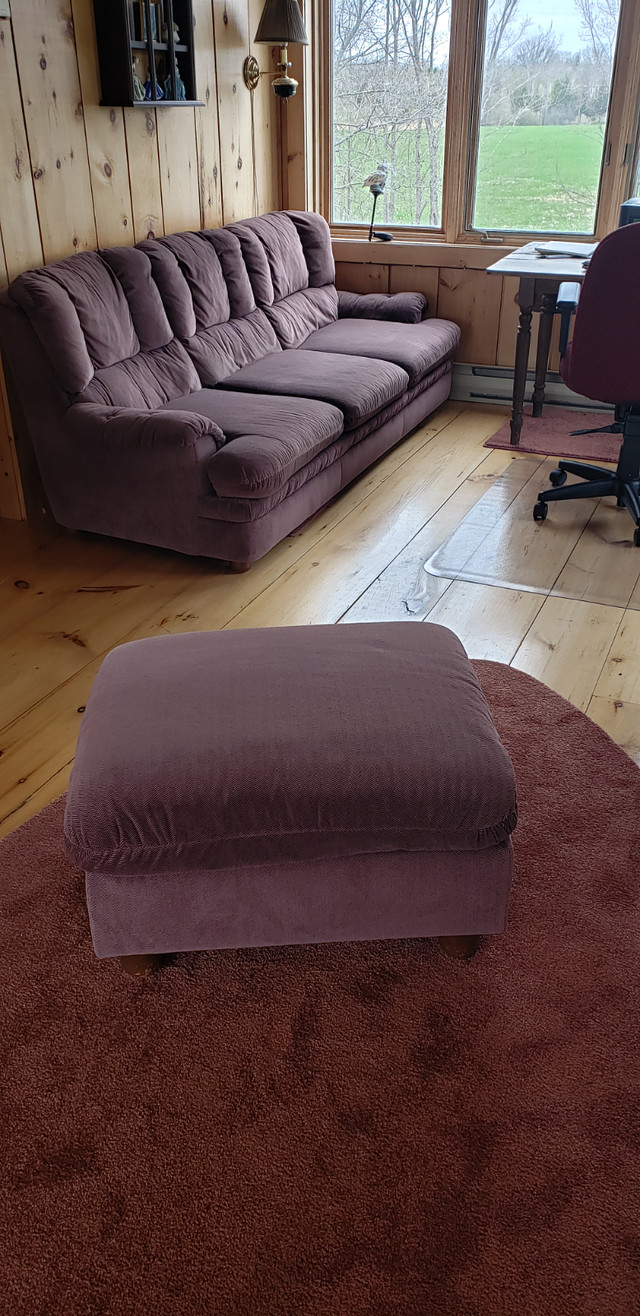 Sofa with Ottoman in Couches & Futons in Kingston - Image 2