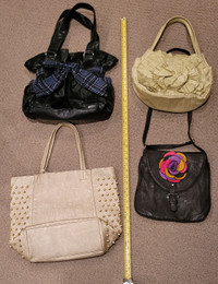 Lot of 4 Purses (Bags) for sale