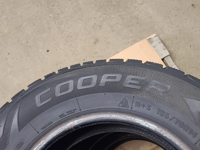 195 70 14 Cooper winter tires, in great shape in Tires & Rims in Edmonton - Image 4