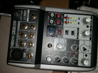 Behringer XENYX Q502USB 5 CH USB Interface MIXER tons of sturdio