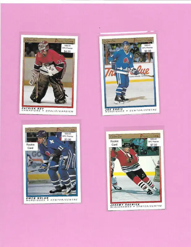 Hockey Cards: 1990-91 OPC Premier (Stars, Rookies & Commons) in Arts & Collectibles in Bedford - Image 10