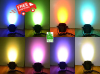 Multicolour LED PAR lights, NEW, Various Models - FREE Shipping!