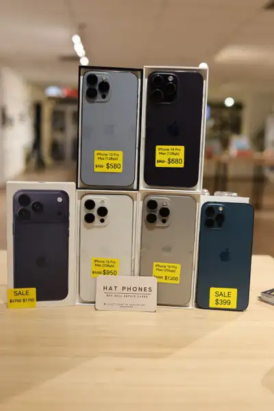 iPhone17,16,15,14,13 12 Pro Max - HAT PHONES, View more