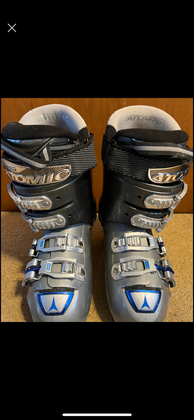 Atomic Ski Boots Mens 5-6 Women’s 6-7 Mondo 23 277mm Recco in Ski in Kingston - Image 2