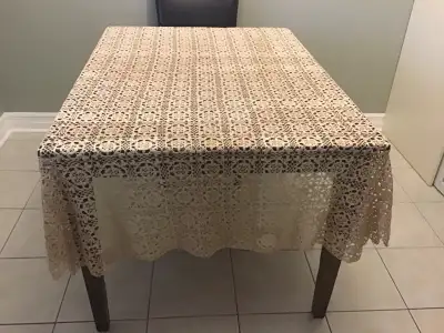 Beautiful Crochet Tablecloth - (Excellent Price), View more
