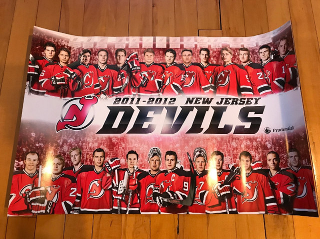 Poster Devils du New Jersey 2011-12 dans Art et objets de collection  à Ville de Montréal