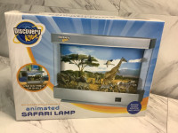 New Discovery Kids Animated Safari Lamp Light & Motion 360 Degre