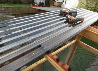 4’x 20’ft long Polycarbonate greenhouse panels $110 / sheet.   , View more