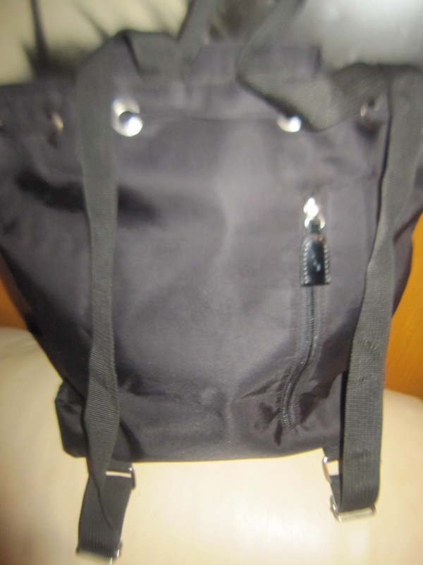 Prada Backpack Knapsack Handbag Black Tessuto Nylon Made  Italy in Multi-item in City of Toronto - Image 3
