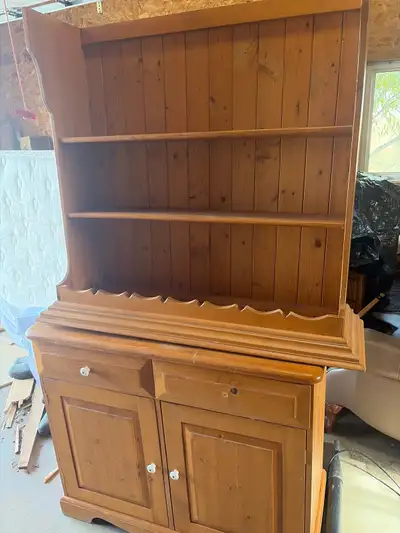 free hutch and cabinet, View more