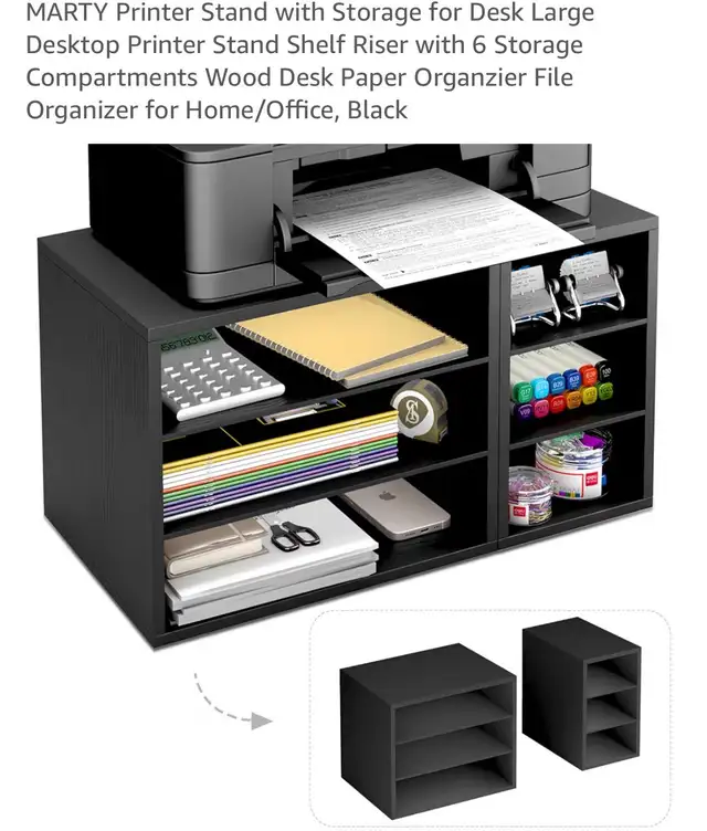 MARTY Printer Stand with Storage in Printers, Scanners & Fax in Kitchener / Waterloo - Image 2