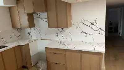 American Style Modern Shaker Doors- Stone Countertops, View more
