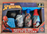 NEW Spiderman Bowling Set