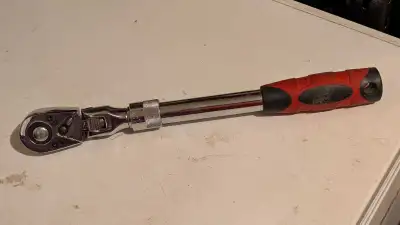 1/2" Square Drive Extendable Ratchet Wrench, View more