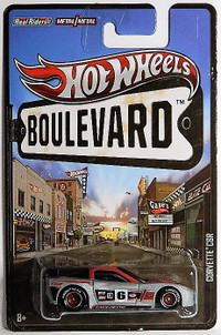 Hot Wheels Boulevard 1/64 Corvette C6R Diecast
