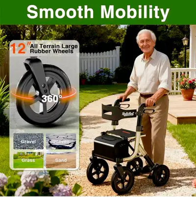 Elderly Walker w/ Wheels ***New***, View more