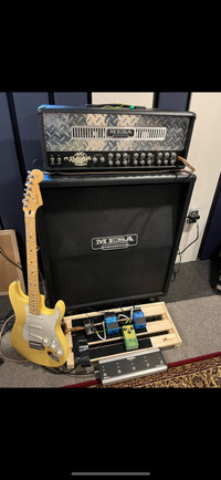 Mesa Boogie triple rectifier and 4x12 slant cab