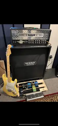 Mesa Boogie triple rectifier and 4x12 slant cab