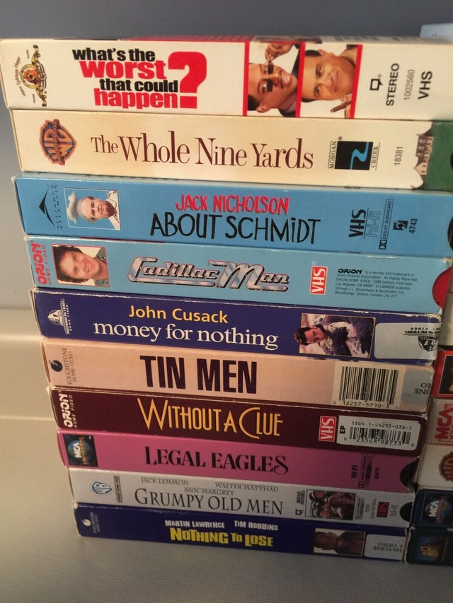 VHS tapes movies comedy/love CDs, DVDs & Bluray Winnipeg Kijiji