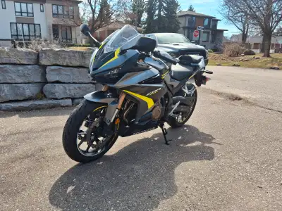 For sale is a mint 2023 Honda CBR 500r. I'm the original owner and only rider. The bike has no scrat...